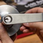 fix a commercial door handle