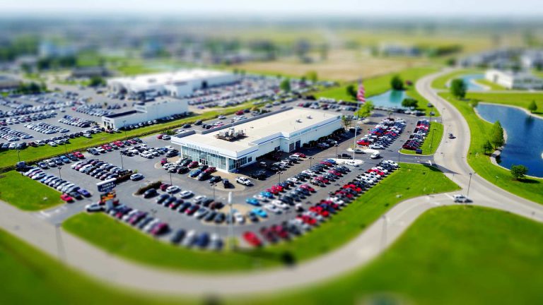 car dealership center