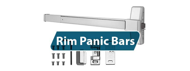 rim panic bar installation