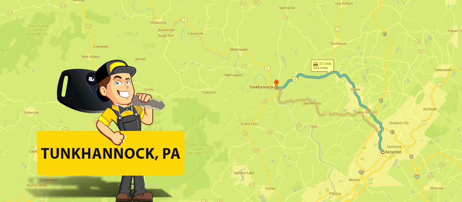 locksmith tunkhannock